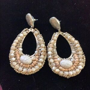 Beautiful Statement drop Pierced Earrings
